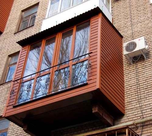 Наружная обшивка балкона, фото № 4 - olta.ua